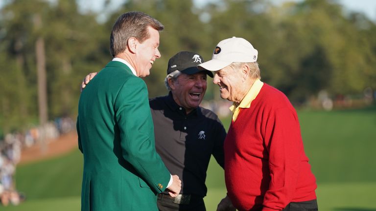 The Masters: Jack Nicklaus and Gary Player admit golf must speed up ...