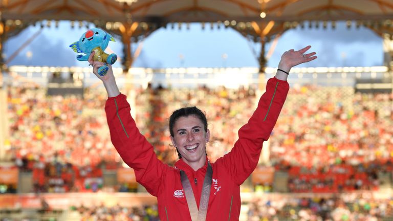 Olivia became Commonwealth long jump champion earlier in 2018 