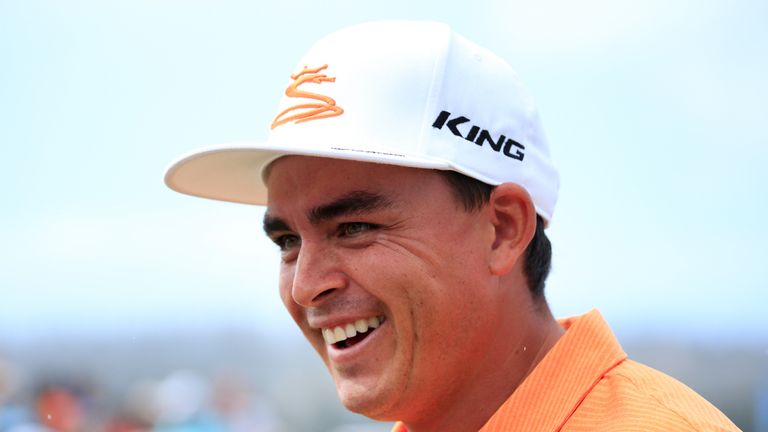 Rickie Fowler said Mickelson joked about Saturday's controversy on 13