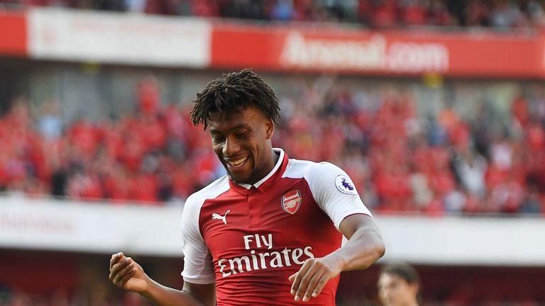 Arsenal's Alex Iwobi is in the Nigeria squad