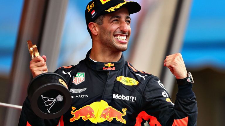 Monaco GP: Victorious Daniel Ricciardo enjoys his Monte Carlo ...