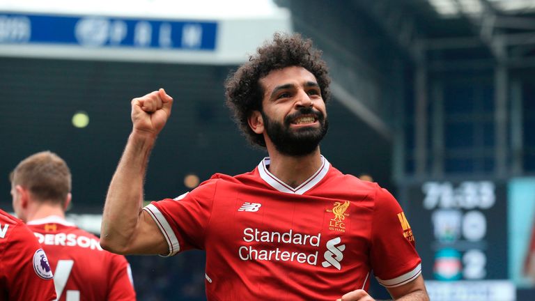 Mohamed Salah needs to score a hat-trick against Brighton to keep his Golden Shoe dreams alive