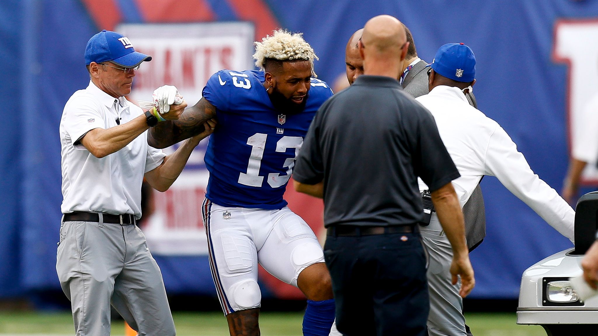Odell Beckham Jr., NY Giants not panicking despite slow start