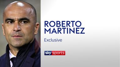 Roberto Martinez has been speaking exclusively to Sky Sports