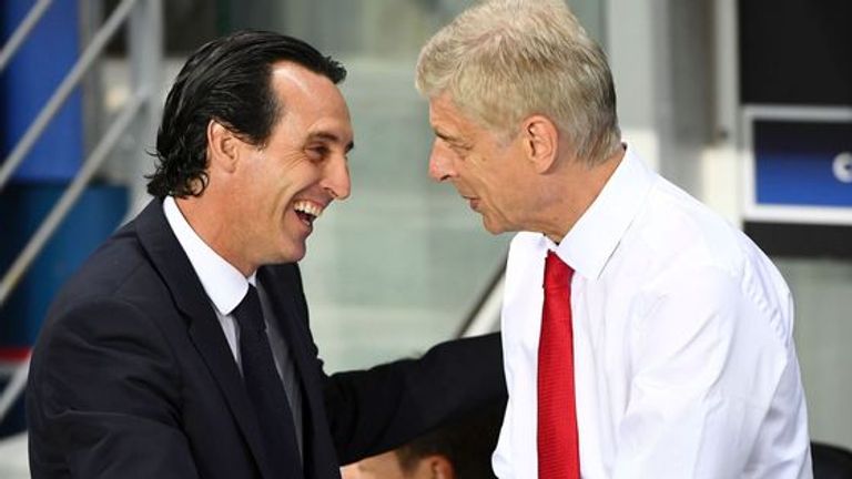Emery hailed Arsene Wenger's legacy