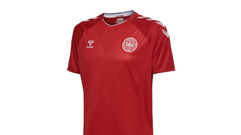 denmark home shirt 2021