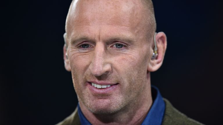 Gareth Thomas thanked the rugby fraternity for wearing rainbow laces, after he was the victim of a hate crime in his hometown of Cardiff earlier this month