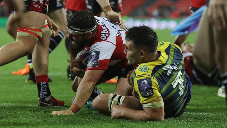 James Hanson's try at the back of a Gloucester maul turned the game on its head once more near the hour mark
