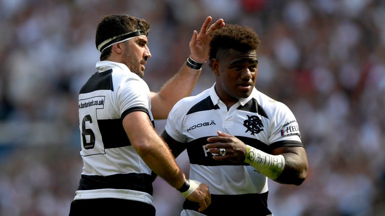 Josua Tuisova was exceptional up the right wing and gifted tries to Ashton and Greig Laidlaw