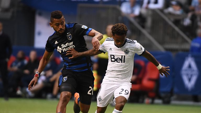 The Vancouver Whitecaps and the San Jose Earthquakes drew on Wednesday (Picture courtesy of USA Today/MLS Soccer)