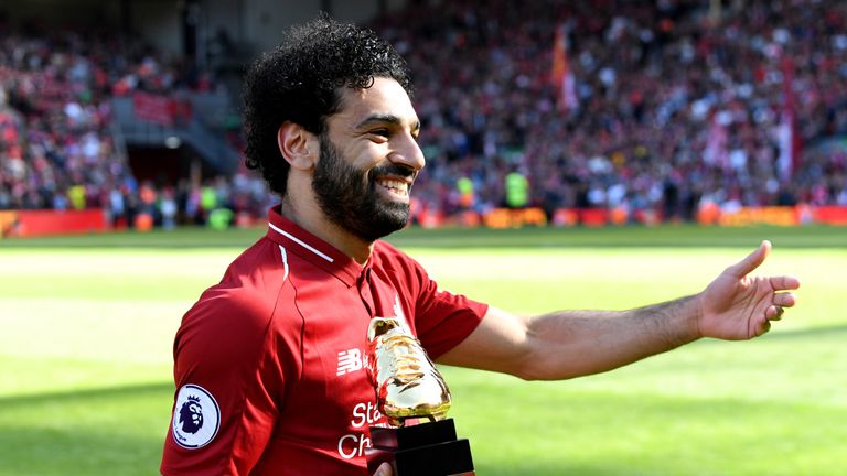 Mohamed Salah won this season's Golden Boot