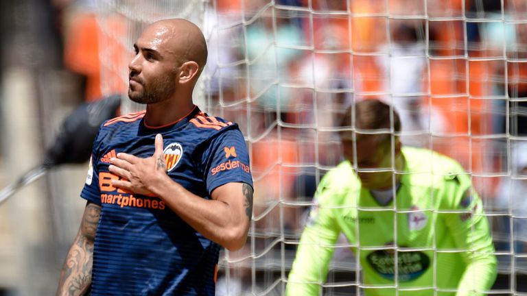 Simone Zaza opened the scoring in Valencia's final-day win