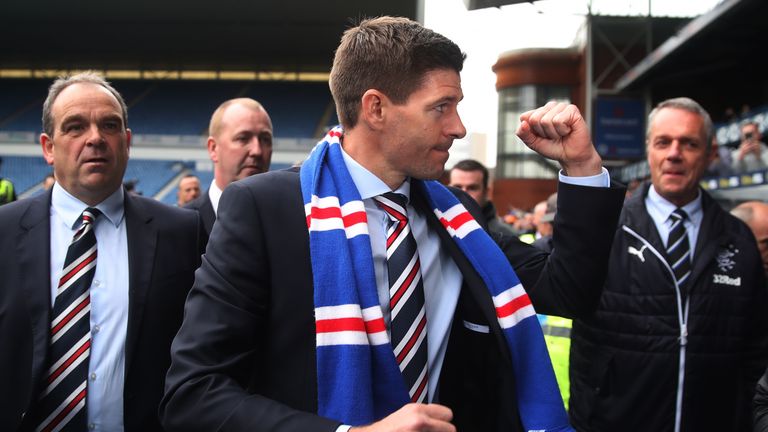 Steven Gerrard is the new manager of Rangers