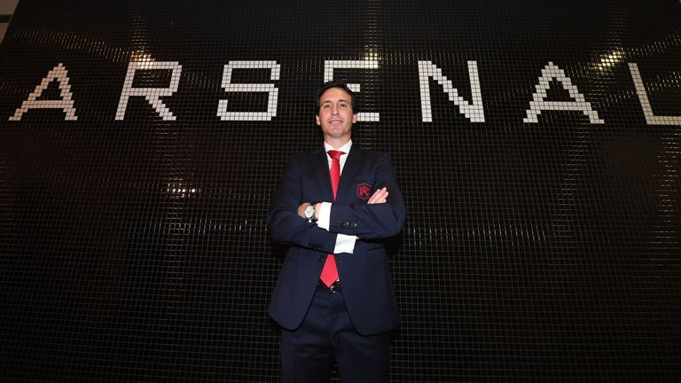 Unai Emery has named his backroom team at Arsenal