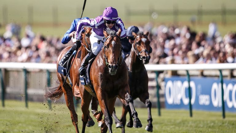 Saxon Warrior: Expected to have improved at Epsom