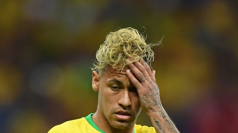 Neymar shows his frustration as Brazil are stymied by Switzerland