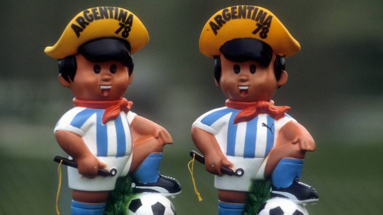 Gauchito hiess das Maskottchen der WM 1978 in Argentinien. Ein Junge, der mit dem Nationaltrikot der Gauchos posierte. 