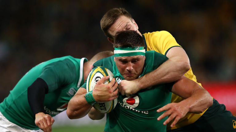 CJ Stander scored a vital try as Ireland secured victory in their three-Test Australia series