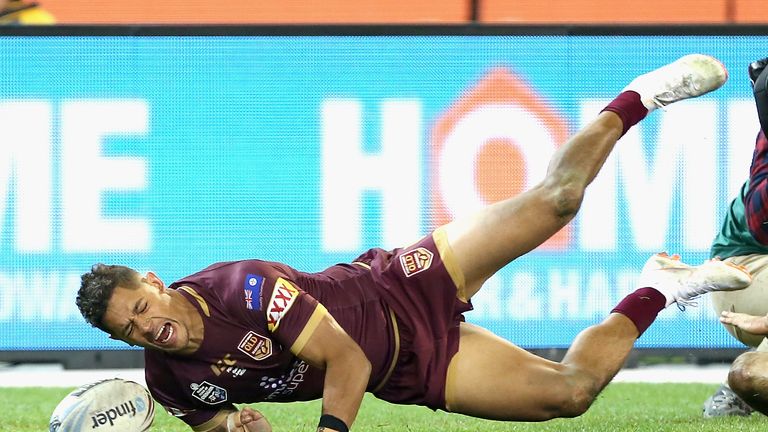 Dane Gagai gave Queensland the lead at the beginning of the second half, but they failed to build from there 