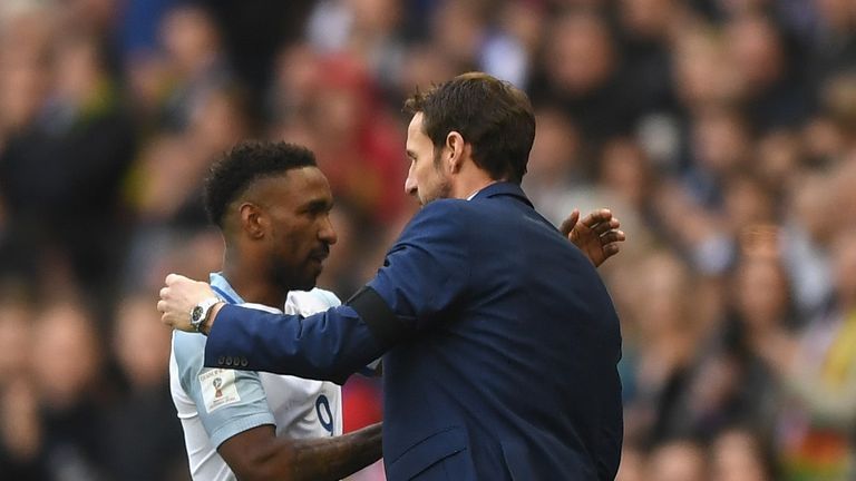 Defoe was selected during England's qualification campaign by Southgate