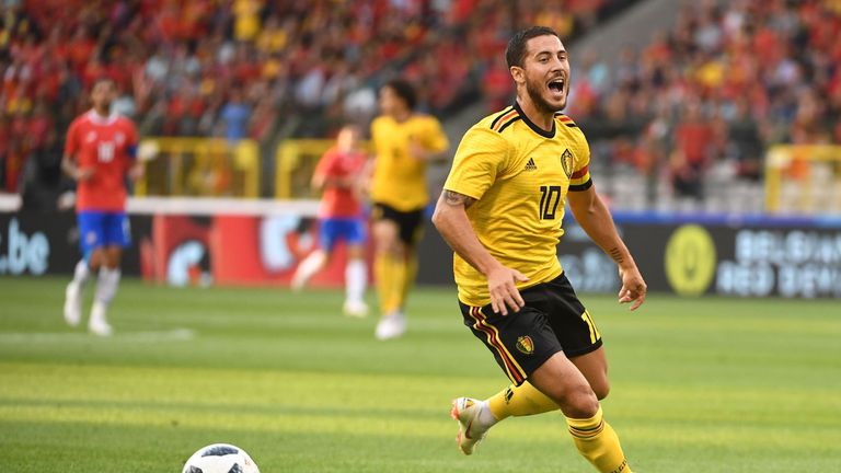 Roberto Martinez has played down injury concerns around Eden Hazard