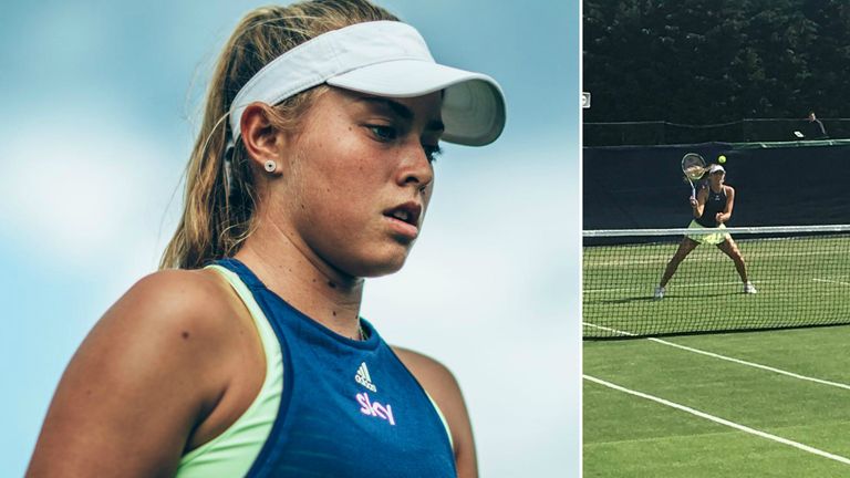 Emily Appleton impresses in grass season tennis opener at Surbiton ...