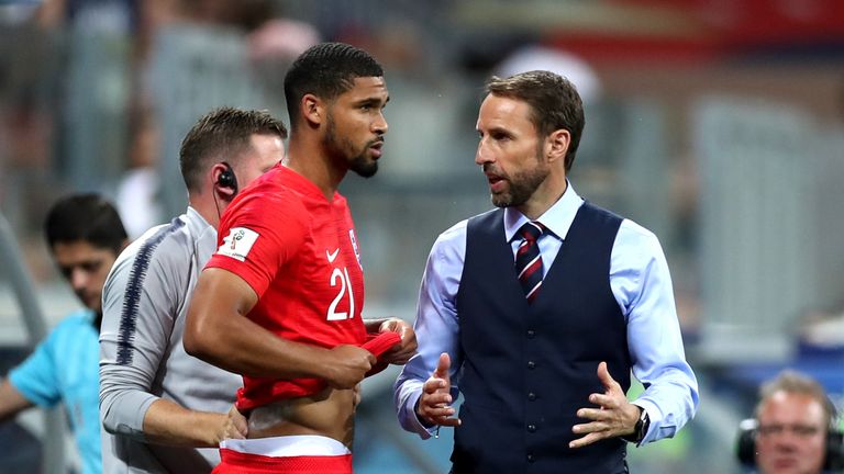 Loftus-Cheek was in Gareth Southgate's England squad at the World Cup