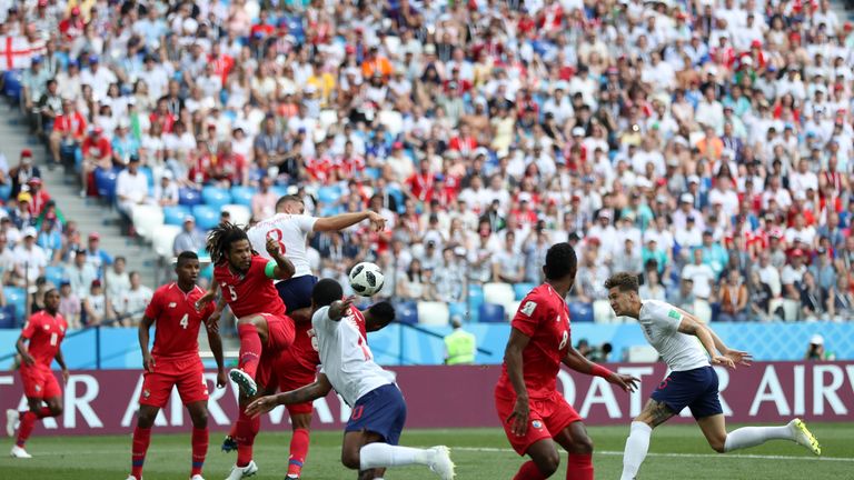 John Stones rose unmarked to make it 1-0