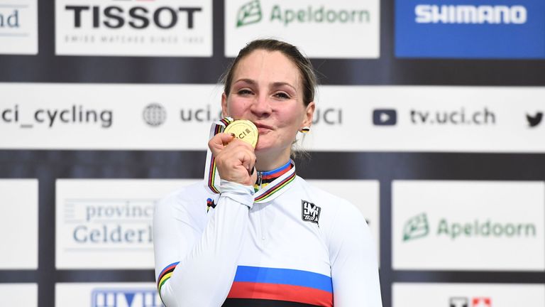 Kristina Vogel is a two-time Olympic champion