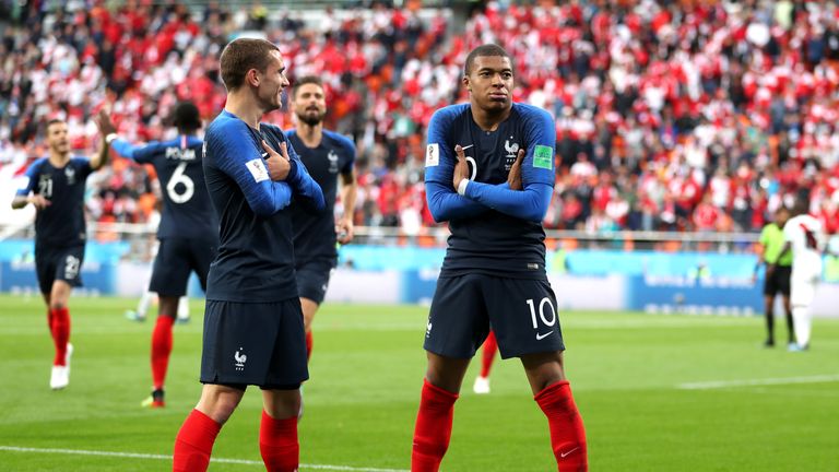 Antoine Griezmann edges out Kylian Mbappe