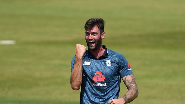 Reece Topley last played in a one-day international for England in 2016