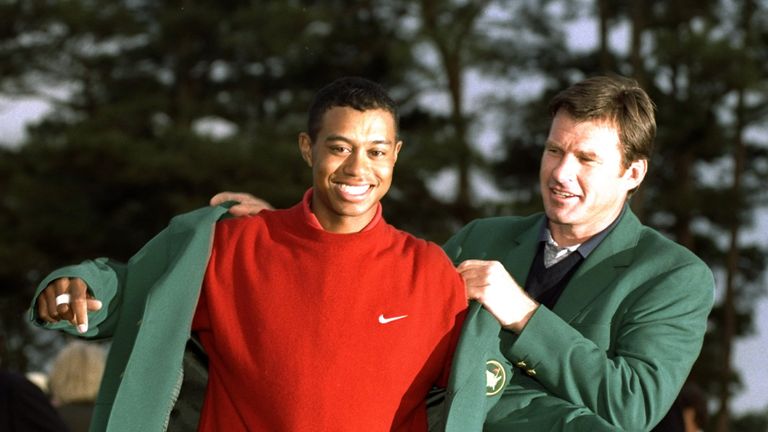 Tiger Woods and Nick Faldo have both defended a major in the past 30 years