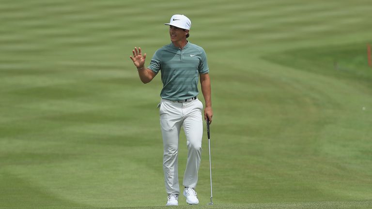 Thorbjorn Olesen raced through the field with a stunning 61