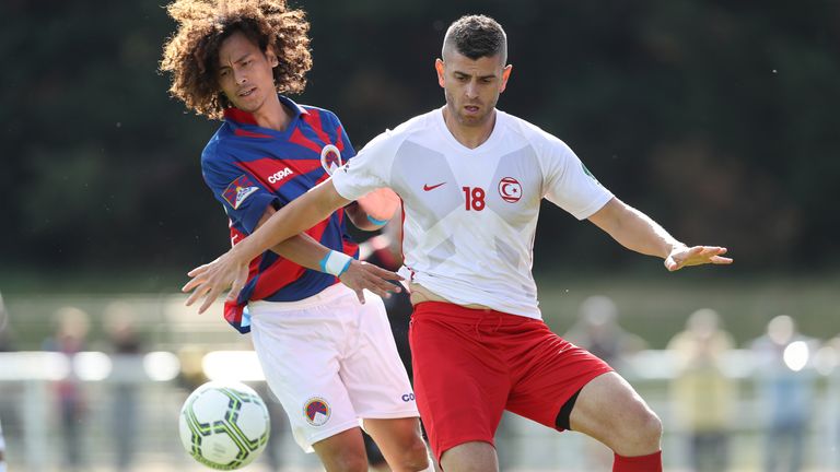 Northern Cyprus defeated Tibet 3-1 to move to the top of Group C