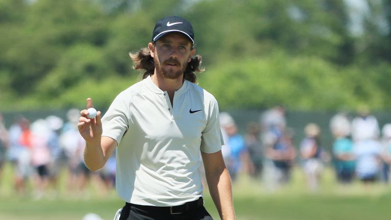 Fleetwood missed an eight-foot putt on the last for a 62