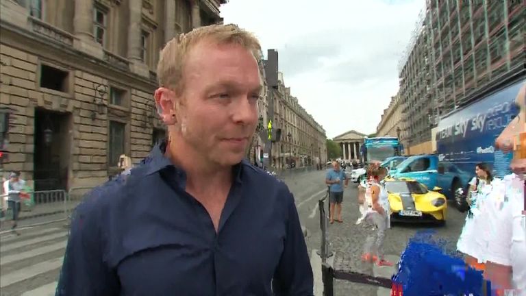 Chris Hoy has saluted the mental strength and endurance of Thomas