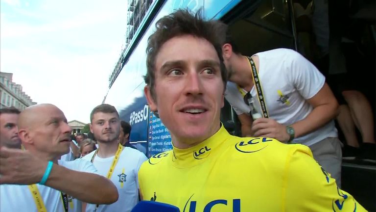 Thomas described his Tour de France win as 'insane' after sealing the victory in Paris