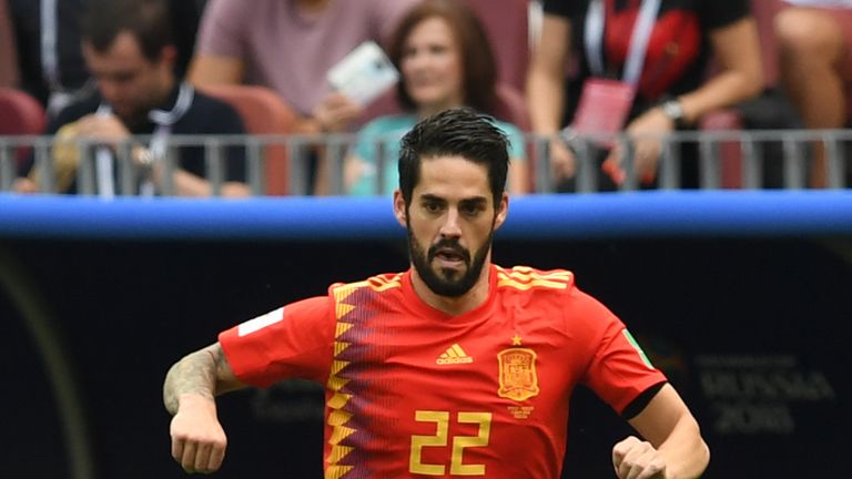 Isco threatened to dominate early on but could not finish off Russia