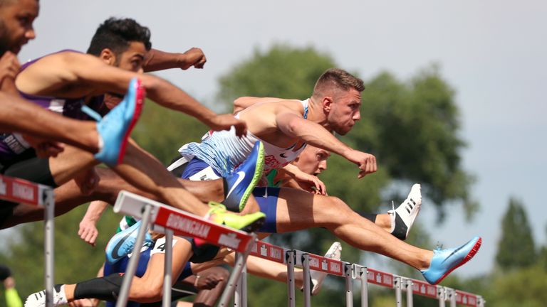 Pozzi battled to gold and ensured his spot in Berlin later in the summer