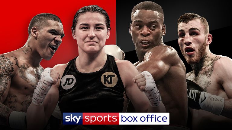 Conor Benn, Katie Taylor, Joshua Buatsi and Sam Eggington are all on