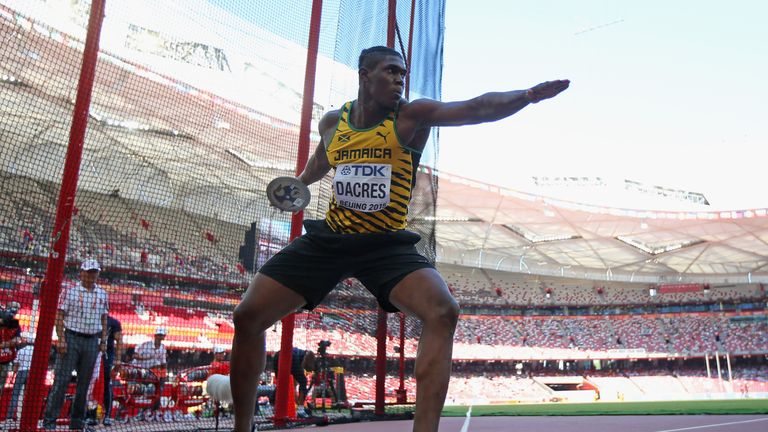 Fedrick Dacres won gold in the Commonwealth Games