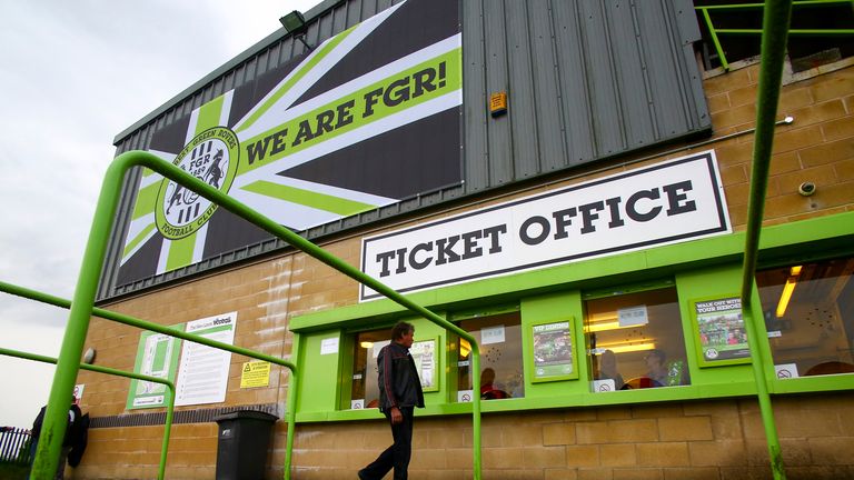 Forest Green Rovers are the world's first vegan football club