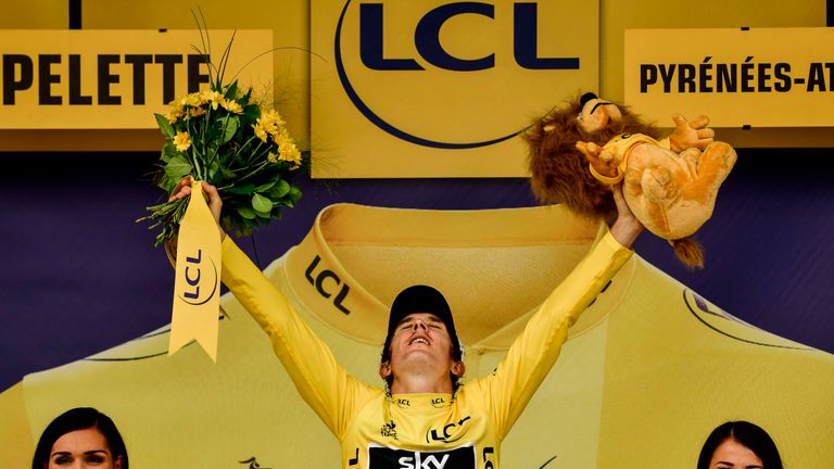 Thomas won the Tour de France in 2018