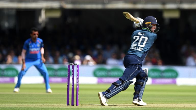 Jason Roy could miss the third ODI at Headingley due to a finger injury