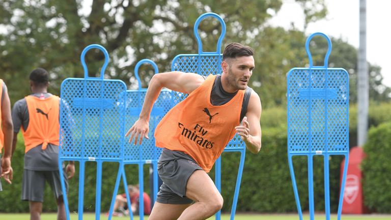 Perez was used sparingly during Arsenal's pre-season tour of Singapore