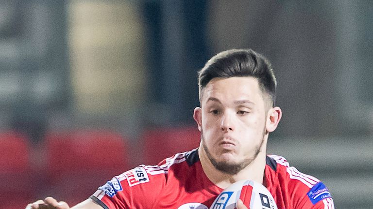 Niall Evalds was among the Salford try scorers in their comfortable victory over Widnes