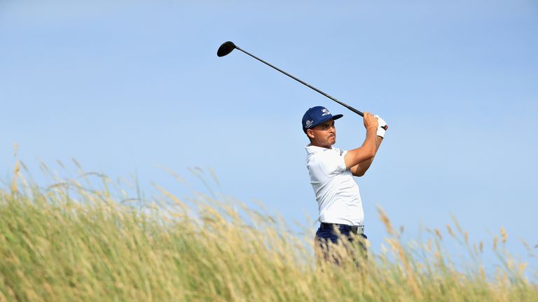 Rickie Fowler enjoyed a 'fun' 70 at Carnoustie