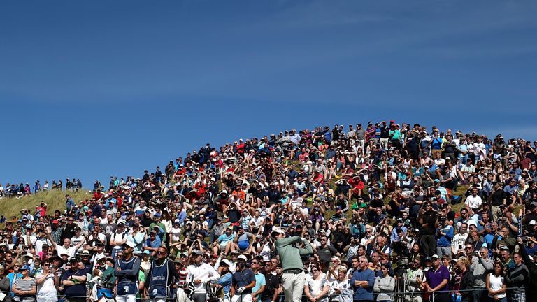 Rory McIlroy attracted huge crowds to Ballyliffin