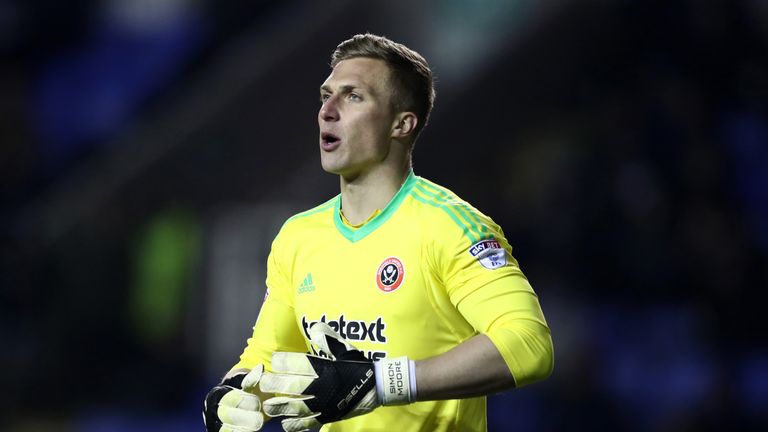 Simon Moore signs new Sheffield United contract | Football News | Sky ...