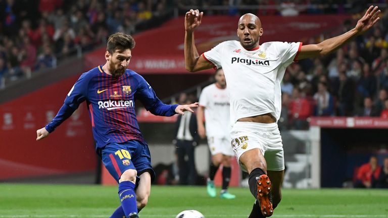 Steven N'Zonzi has been linked with a move to Arsenal